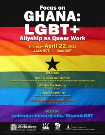 Focus on Ghana: LGBT+ Allyship as Queer Work